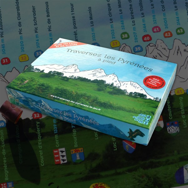 "Traversez les Pyrénées à pied" le Jeu NOUVELLE VERSION 2018