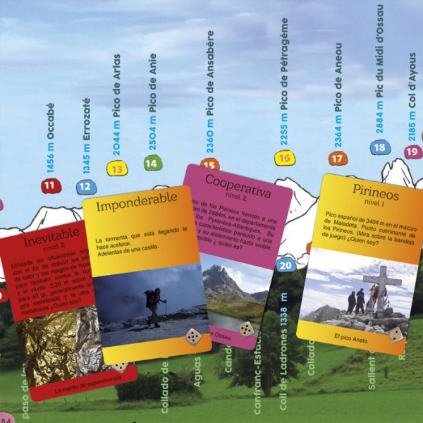 "Traversez les Pyrénées à pied" le Jeu NOUVELLE VERSION 2018