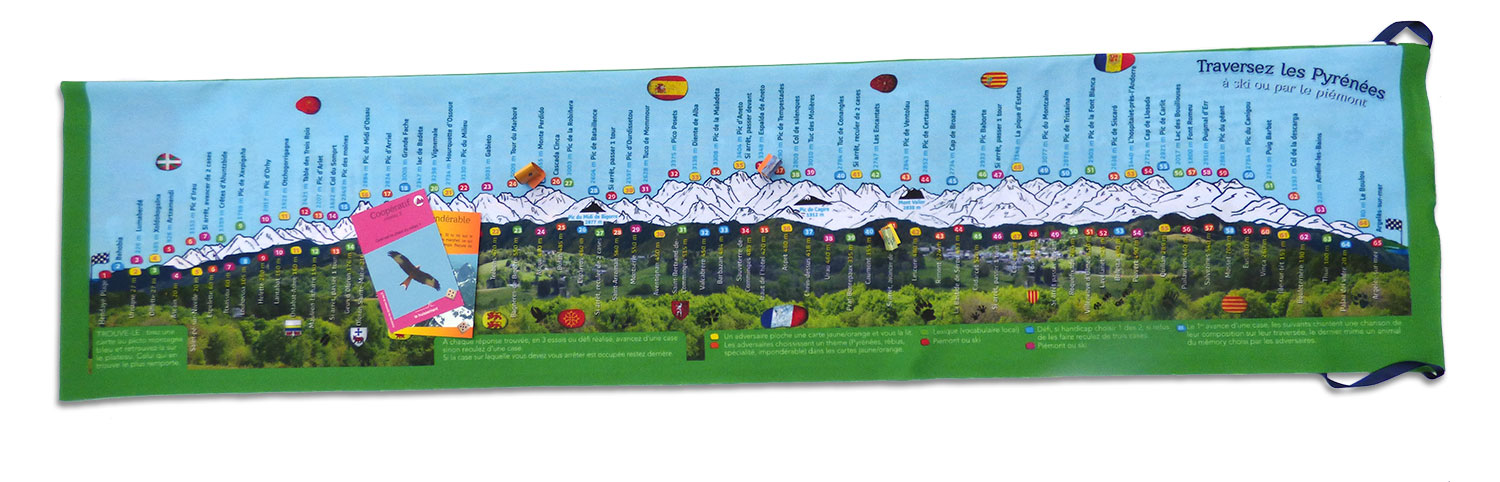 Tissu plié dans la longueur utiliser uniquement le plateau